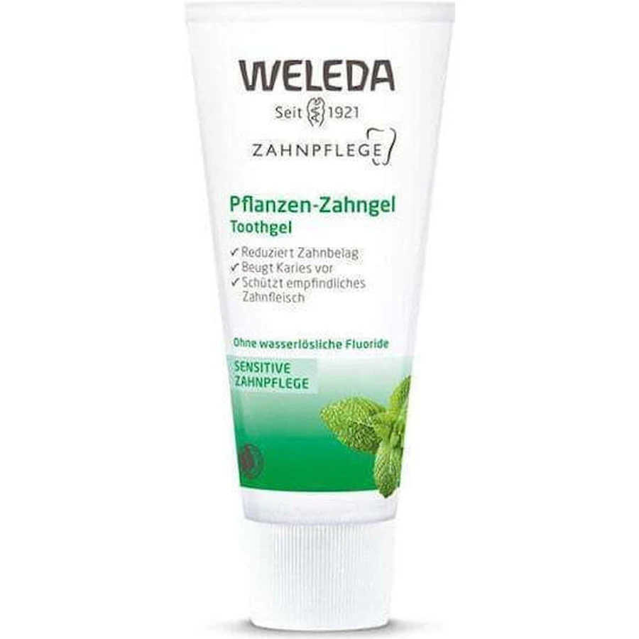 Weleda Dental Care Зубна паста на рослинній основі від зубного нальоту та карієсу 75мл: ціни та характеристики