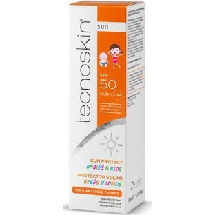 Tecnoskin Sun Protect Водостойкий детский солнцезащитный крем-эмульсия SPF50 50 мл AR1002018 AR1002018