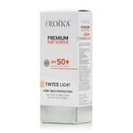 Крем для обличчя Froika Premium Захист від сонця SPF50 з пігментом 50мл: ціни та характеристики