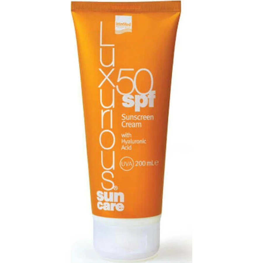 Крем для тіла InterMed Luxurious Сонцезахисний крем для тіла SPF50 200мл: ціни та характеристики