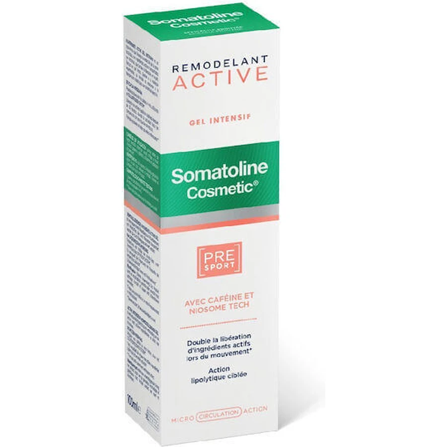 Косметический активный гель для похудения Somatoline Active Pre Sport Body Gel 100 мл: цены и характеристики