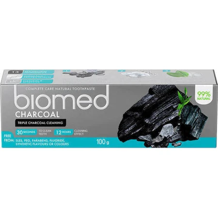 Splat Biomed Charcoal Зубная паста с активированным углем и без фтора 100гр: цены и характеристики