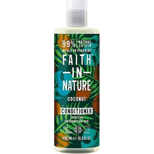 Faith in Nature Зволожуючий кондиціонер для сухого волосся з органічною кокосовою олією 400мл