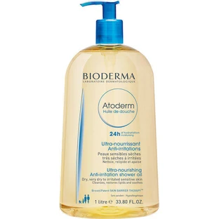 Bioderma Atoderm Body Cleansing Oil Suitable for Atopic Skin 1000ml
