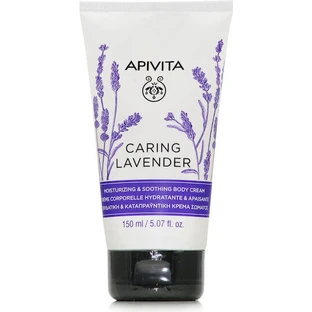 Apivita Caring Lavender Caring Lavender Увлажняющий крем для тела с ароматом лаванды для сухой и чувствительной кожи 150 мл