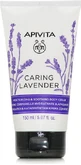 Apivita Caring Lavender Caring Lavender Увлажняющий крем для тела с ароматом лаванды для сухой и чувствительной кожи 150 мл