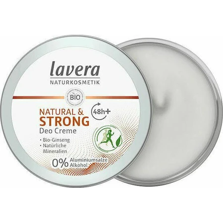 Lavera Natural & Strong Deodorant Дезодорант натуральный 48 часов в форме крема без алюминия 50 мл: цены и характеристики