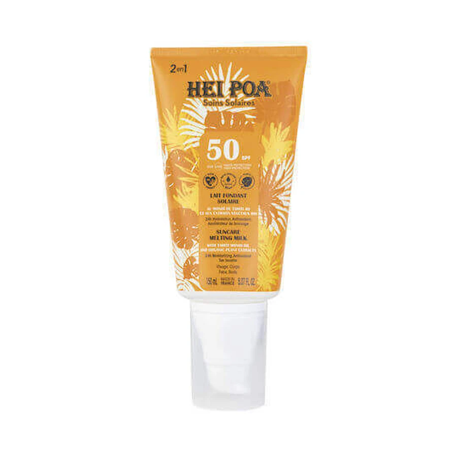 Сонцезахисний крем для обличчя та тіла Hei Poa Suncare Suncare Тануче молочко SPF50+ 150 мл: ціни та характеристики