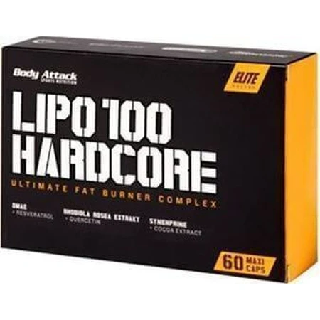 Body Attack Lipo 100 Hardcore 60 капс.: ціни та характеристики