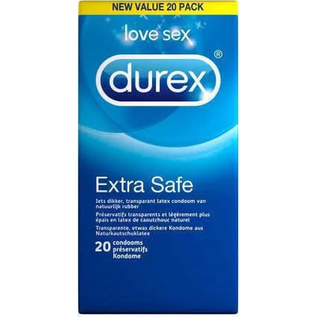Durex Prezervative Extra Safe 20шт: ціни та характеристики
