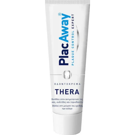 PlacAway Thera Plaque Control Expert Зубна паста від гінгівіту, зубного нальоту, карієсу та пародонтиту 75 мл: ціни та характеристики