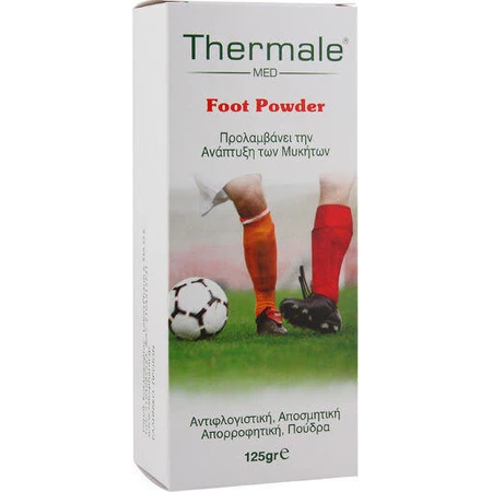 Thermale Med Foot Powder Дезодорирующий порошок от грибка стопы 125гр: цены и характеристики