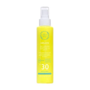 Fresh Line Helios Водостійкий сонцезахисний лосьйон-спрей для обличчя та тіла SPF30 SPF 30 150 мл