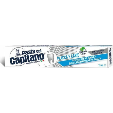 Pasta del Capitano Защитная зубная паста от налета и кариеса 75 мл: цены и характеристики
