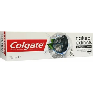 Colgate Natural Extracts Charcoal Whitening Toothpaste with Activated Charcoal 75ml