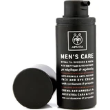Apivita Men's Care Увлажняющий и антивозрастной крем для лица для мужчин с алоэ вера 50 мл