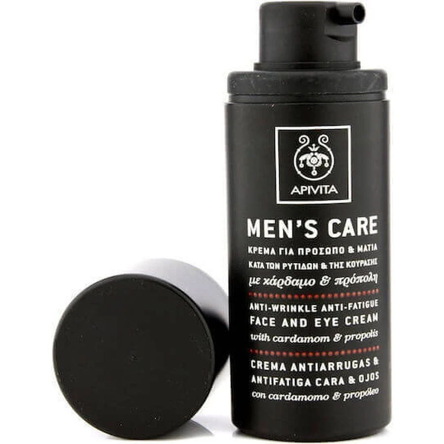 Apivita Men's Care Увлажняющий и антивозрастной крем для лица для мужчин с алоэ вера 50 мл: цены и характеристики