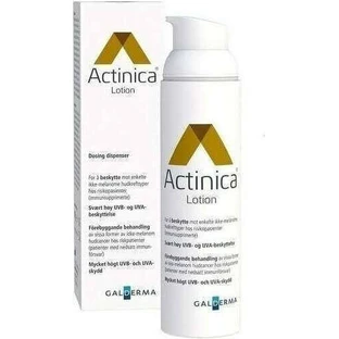 Galderma Actinica Солнцезащитный лосьон для лица SPF50+ 80 мл