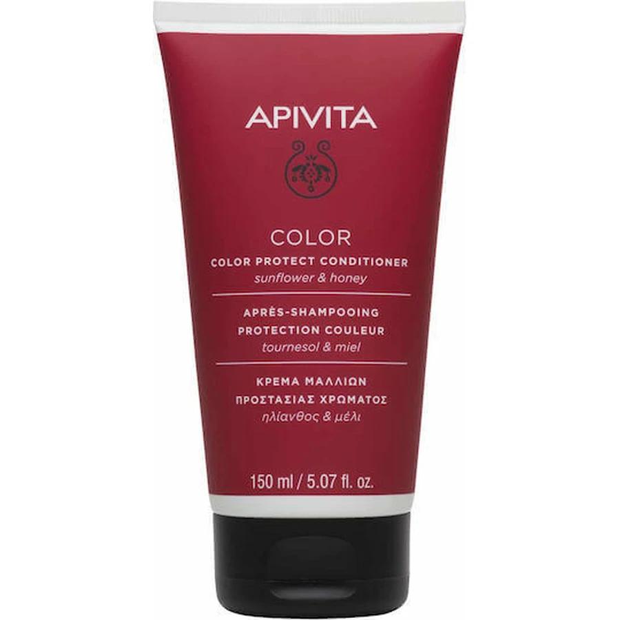 Apivita Color Protect Кондиціонер для збереження кольору волосся з соняшником та медом 150 мл: ціни та характеристики