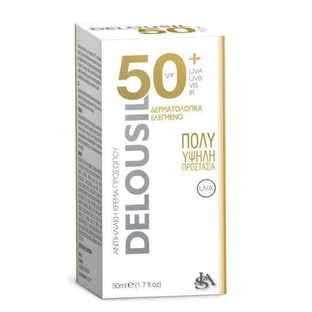 Delousil Солнцезащитный крем для лица SPF50 50 мл