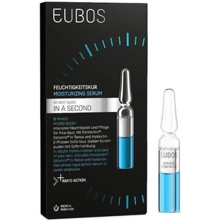 Eubos In a Second Hydro Boost Увлажняющая и антивозрастная сыворотка для лица с гиалуроновой кислотой для тонизирования и питания 7x14 мл