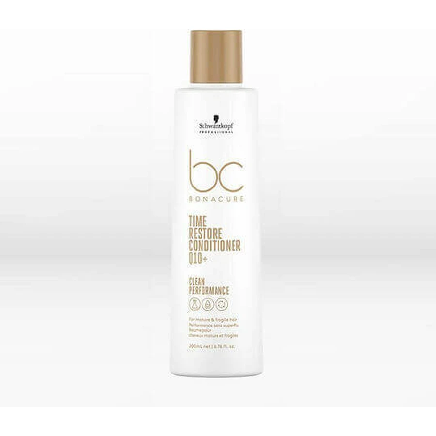 Schwarzkopf Bc Bonacure Bonacure Time Restore Q10+ відновлювальний/живильний кондиціонер для всіх типів волосся 200 мл: ціни та характеристики
