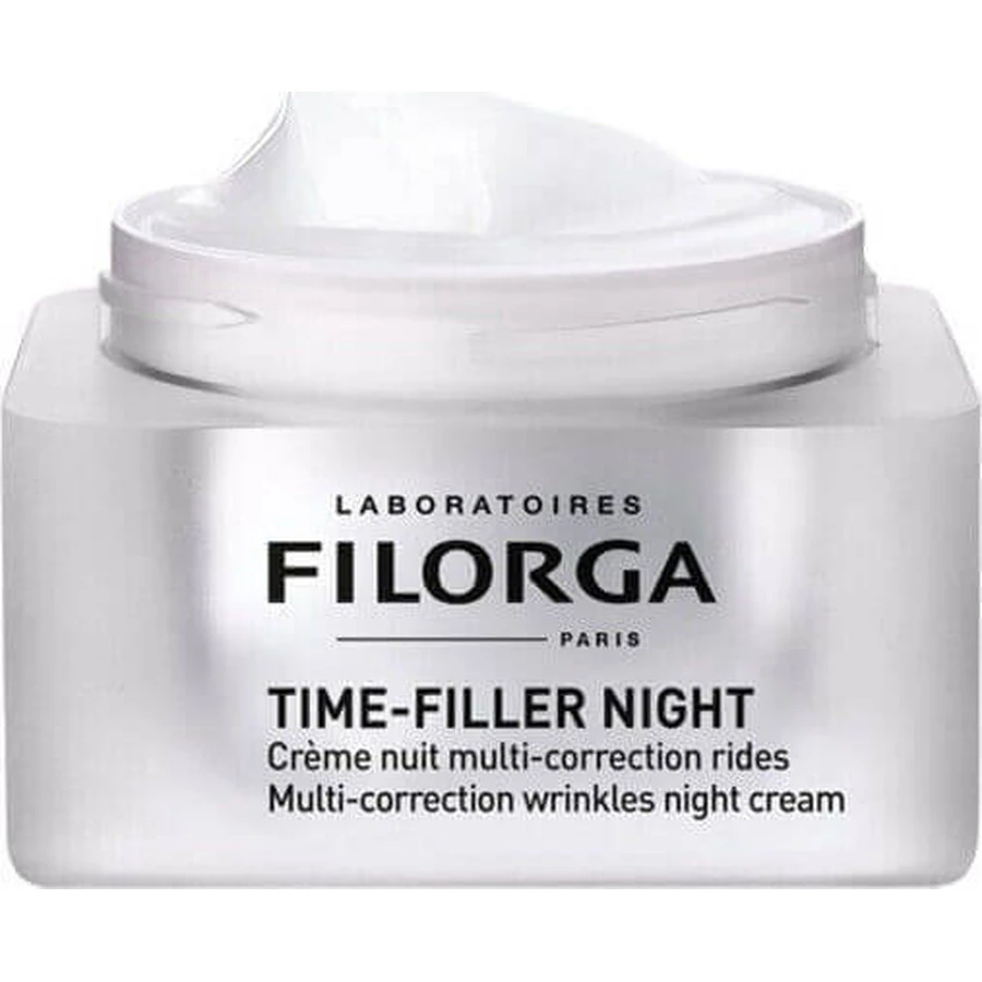 Filorga Time Filler Нічний крем для обличчя проти старіння та плям з гіалуроновою кислотою 50 мл: ціни та характеристики
