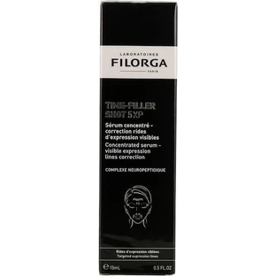 Filorga Time-Filler Shot 5 XP Зволожуюча та антивікова тонізуюча та зволожуюча сироватка для обличчя 15 мл