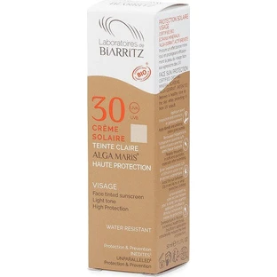 Laboratories de Biarritz Водостойкий солнцезащитный крем с пигментом для лица SPF30 оттенок 02 бежевый 50 мл