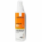 La Roche Posay Anthelios Invisible Anthelios Невидимий водостійкий сонцезахисний лосьйон для тіла SPF50 Спрей 200 мл: ціни та характеристики