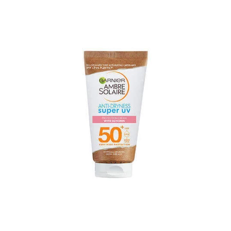 Garnier Ambre Solaire Антисухость Супер УФ Солнцезащитный крем для лица SPF50 50 мл: цены и характеристики