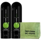 Антибактериальные салфетки для лица Жидкое средство для умывания Frezyderm Ac-norm Active Cleanser для кожи склонной к акне 2x200 мл
