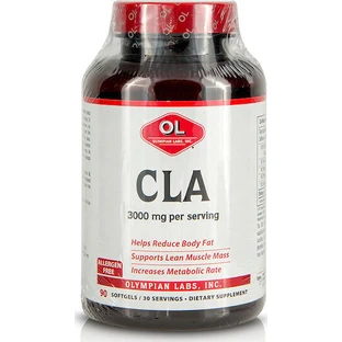 Olympian Labs CLA 3000 мг с ароматизатором без вкуса 90 софтгелей