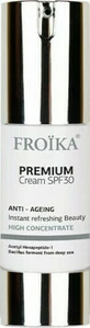 Фройка Преміум Антивіковий денний крем для обличчя з SPF30, гіалуроновою кислотою та керамідами 30мл