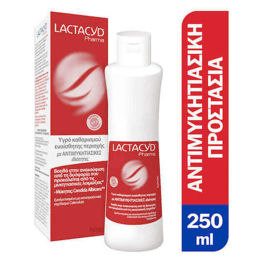 Lactacyd Pharma Протигрибкова рідина для вмивання 250мл: ціни та характеристики