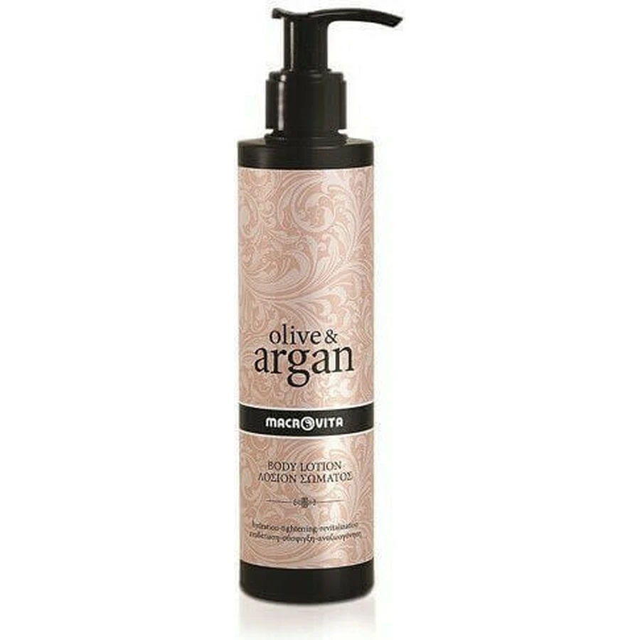 Macrovita Olive & Argan Увлажняющий лосьон для тела с гиалуроновой кислотой для всех типов кожи 200 мл: цены и характеристики