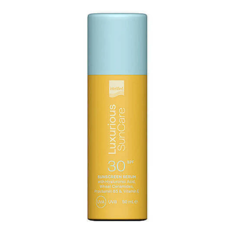InterMed Serum Розкішна сироватка із сонцезахисним лосьйоном для обличчя SPF30 Спрей 50мл: ціни та характеристики