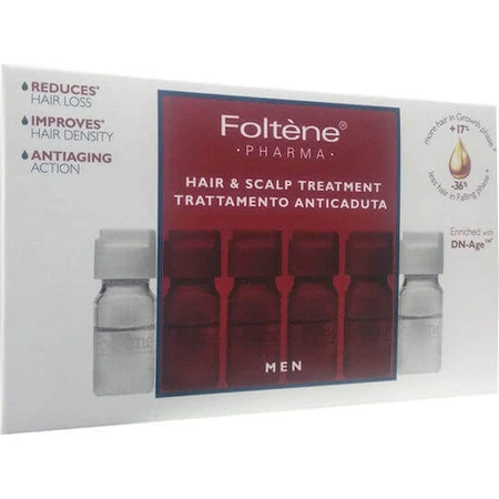 Foltene Hair & Scalp Treatment Ампулы для волос от выпадения для мужчин 12x6 мл: цены и характеристики