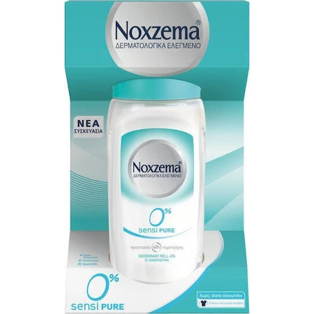 Дезодорант Noxzema 0% Sensi Pure Дезодорант-рулон 48 год без алюмінію 50 мл: ціни та характеристики