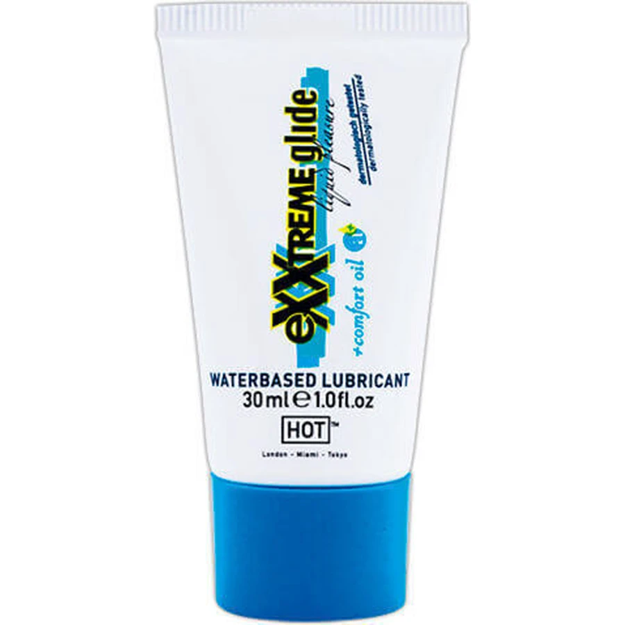 HOT Exxtreme Glide Рідкий лубрикант на силіконовій основі з ефектом рідкого ковзання 30 мл: ціни та характеристики