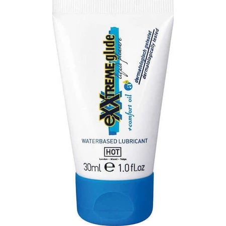 HOT Exxtreme Glide Рідкий лубрикант на силіконовій основі з ефектом рідкого ковзання 30 мл: ціни та характеристики