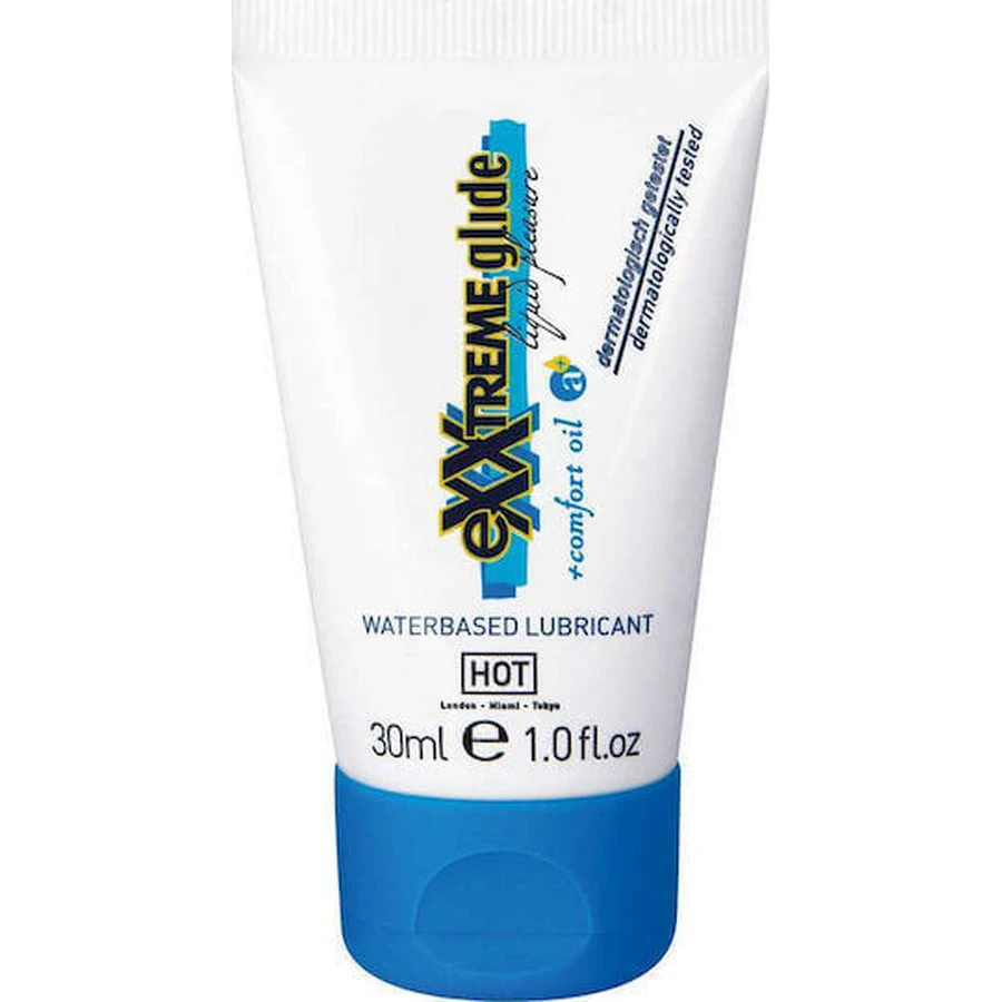 HOT Exxtreme Glide Рідкий лубрикант на силіконовій основі з ефектом рідкого ковзання 30 мл: ціни та характеристики