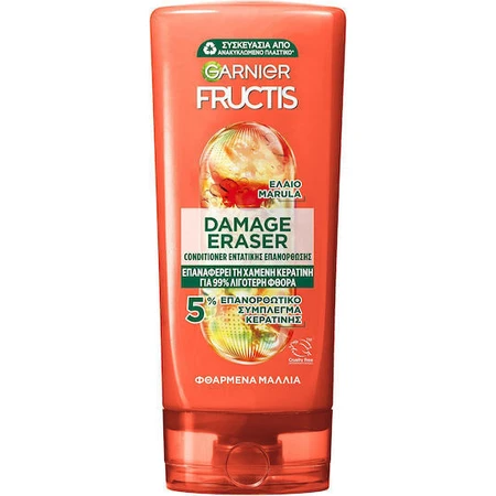 Garnier Fructis Damage Eraser Відновлювальний/живильний кондиціонер для пошкодженого волосся 200 мл: ціни та характеристики
