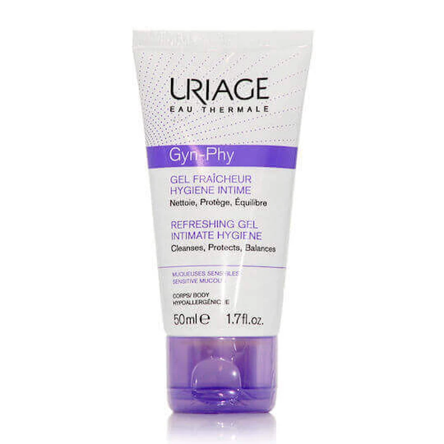 Uriage Gyn-Phy Освежающий гель для интимной гигиены 50 мл: цены и характеристики