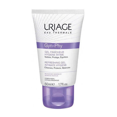 Uriage Gyn-Phy Освежающий гель для интимной гигиены 50 мл: цены и характеристики