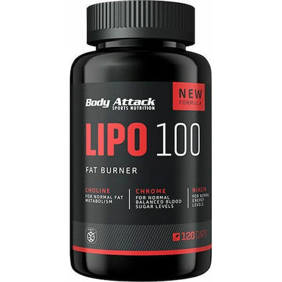 Body Attack Lipo 100 со вкусом без ароматизаторов 120 капс: цены и характеристики