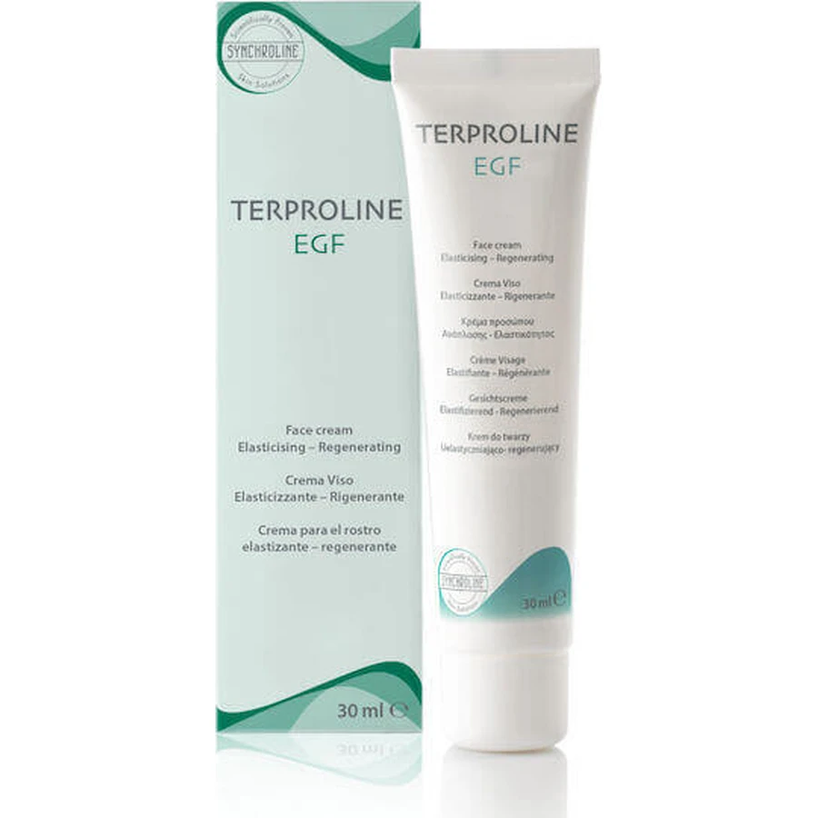 Synchroline Terproline EGF 24h Увлажняющий и восстанавливающий крем для лица с гиалуроновой кислотой и керамидами 30 мл: цены и характеристики