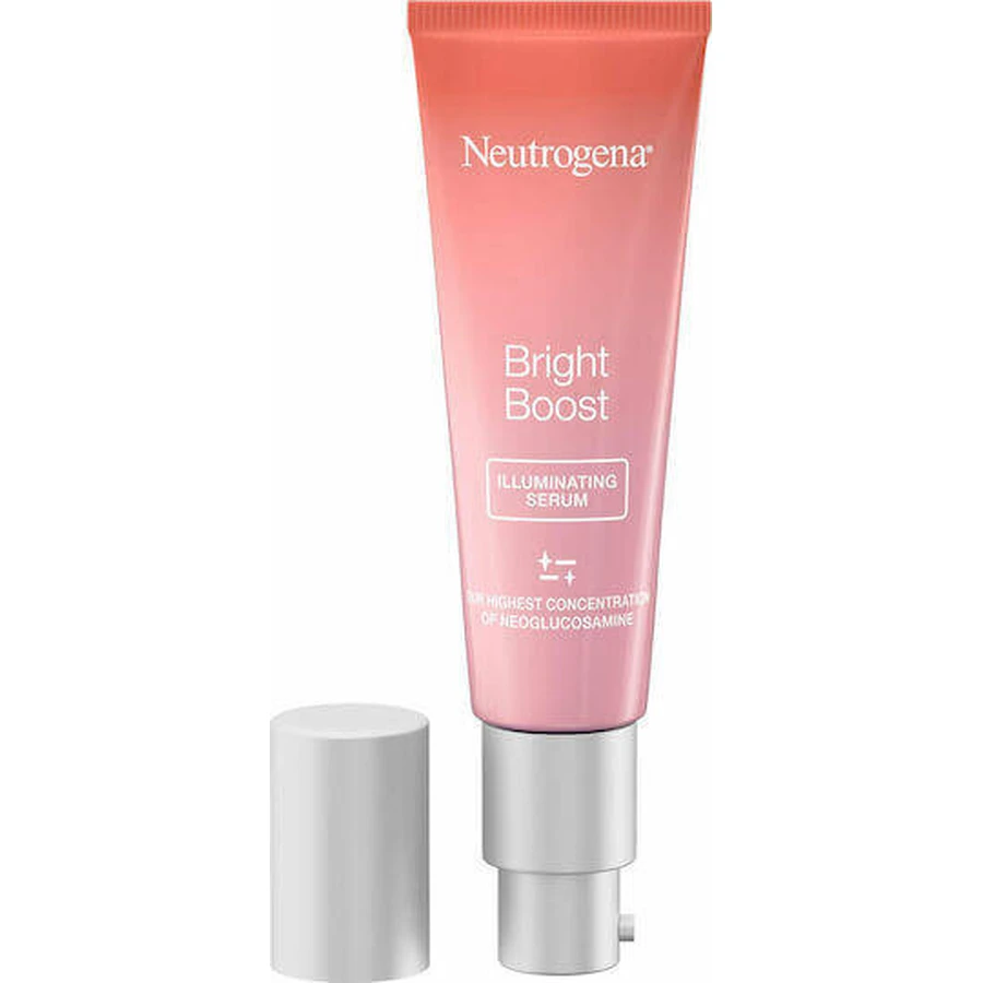 Neutrogena Bright Boost Осветляющая увлажняющая и антивозрастная сыворотка для лица, придающая сияние и восстанавливающая силы 30 мл: цены и характеристики