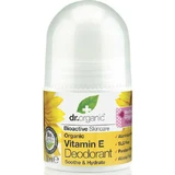 Dr.Organic Vitamin E Натуральний дезодорант-рулон Dr.Organic Vitamin E Натуральний дезодорант-рулон без алюмінію 50мл