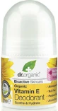 Dr.Organic Vitamin E Натуральный роликовый дезодорант без алюминия 50 мл